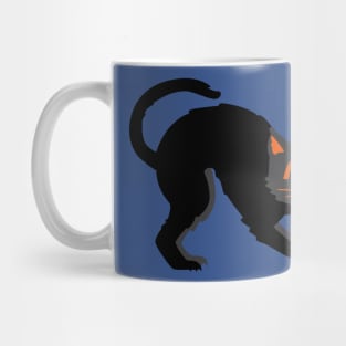 Halloween Vintage Halloween Cat Mug